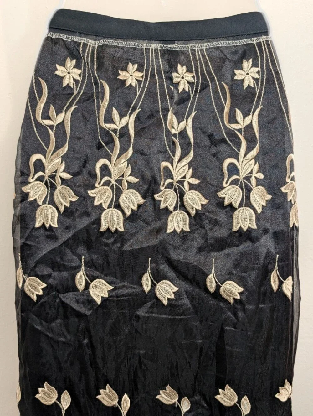 VTG Richmond Denim Y2K Whimsigoth Dark Romantic Witchy Feminine Chic Skirt 2